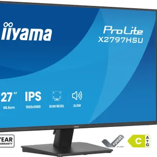iiyama ProLite X2797HSU-B1 Computerbildschirm 68,6 cm (27″) 1920 x 1080 Pixel Full HD LED Schwarz iiyama ProLite X2797HSU-B1 Computerbildschirm 68,6 cm (27″) 1920 x 1080 Pixel Full HD LED Schwarz