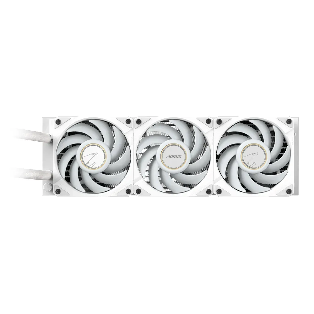 GIGABYTE AORUS WATERFORCE X II 360 ICE AIO Flüssigkeits-CPU-Kühler - 3x120mm ARGB-Lüfter, Vollfarb-LCD, DAISY-CHAIN, kompatibel mit Intel LGA 1851 und AMD AM5 – Bild 5