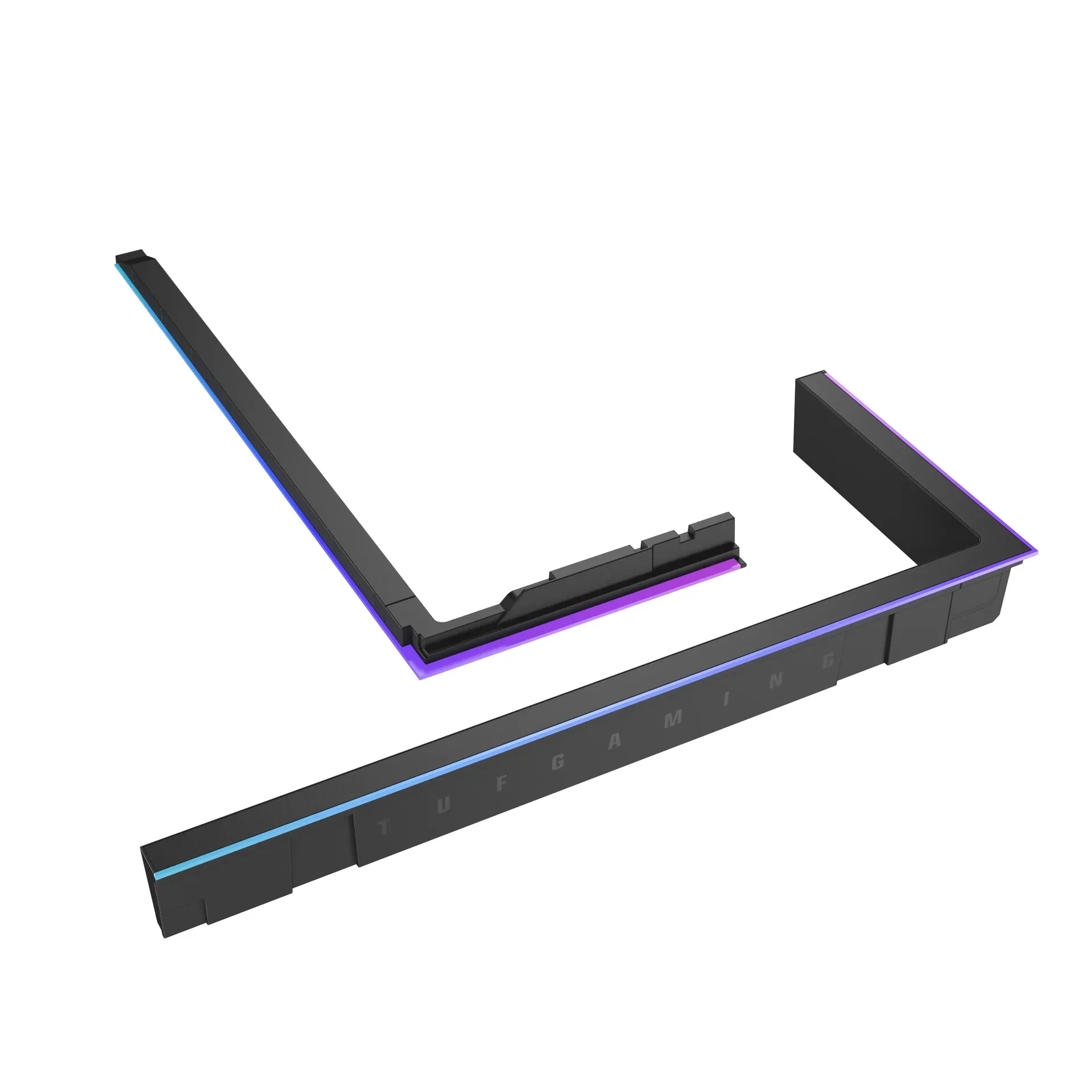 ASUS TUF GAMING GT502 Horizon ARGB Lighting Kit Black Midi Tower RGB-Lichtverbesserungs-Set – Bild 7