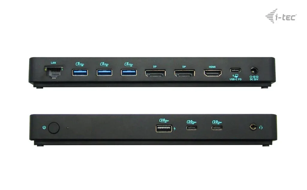 i-tec USB-C Triple Display Docking Station Gen 2 Pro + Power Delivery 100W – Bild 3