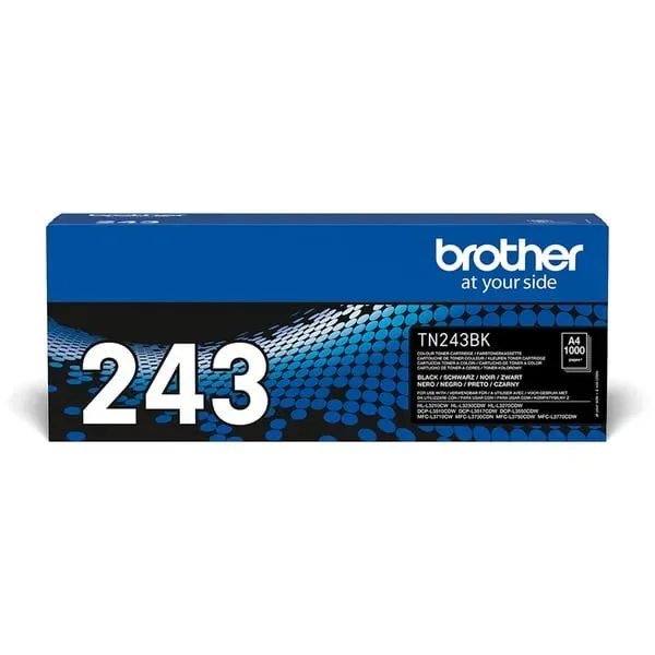 Brother TN-243BK Tonerkartusche 1 Stück(e) Original Schwarz Brother TN-243BK Tonerkartusche 1 Stück(e) Original Schwarz