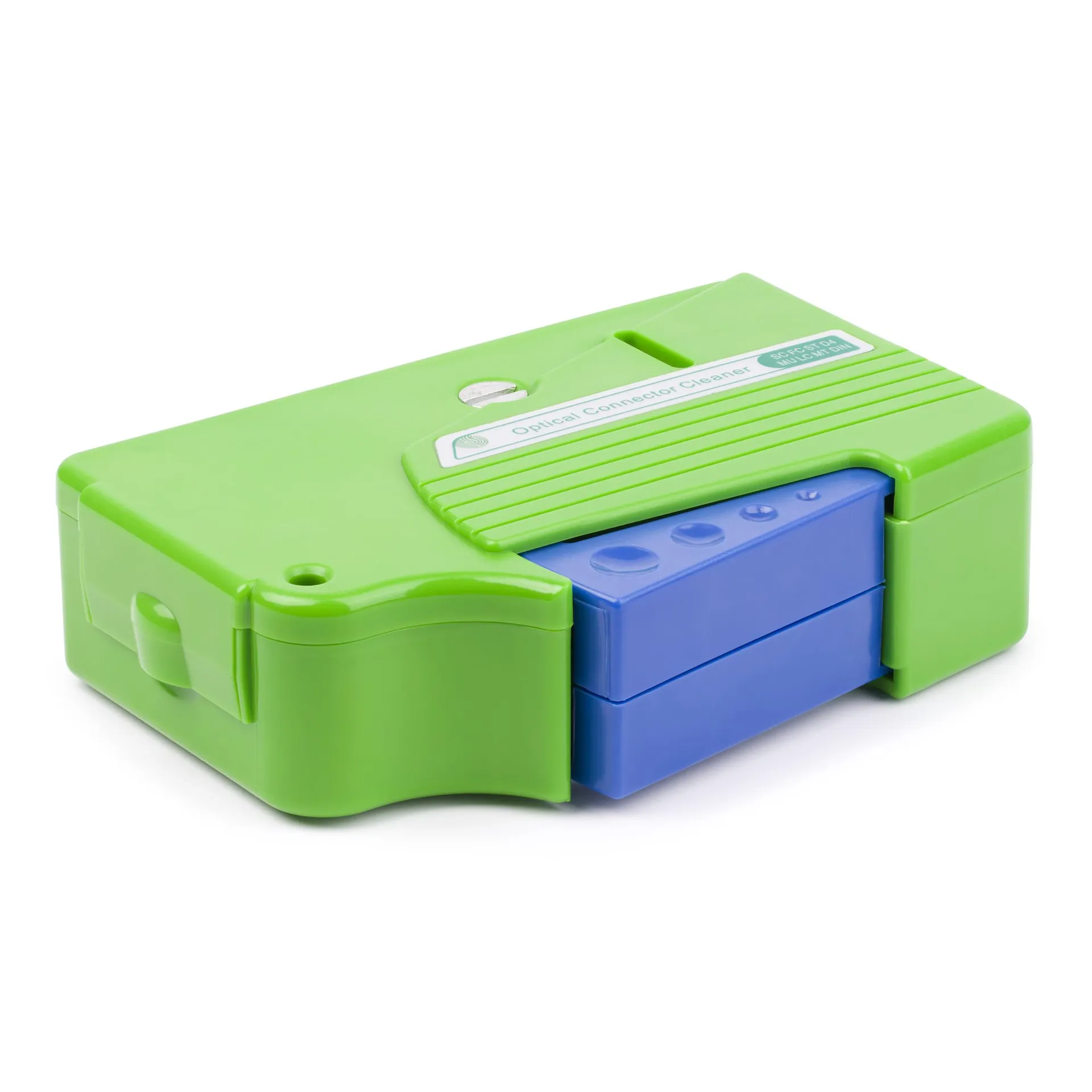 StarTech.com Glasfaserreiniger, Reinigungskassette für Glasfaser Steckverbinder, LC/SC/ST/FC Glasfaserreinigungsbox, Reinigungswerkzeug für LC Steckverbinder – Bild 2