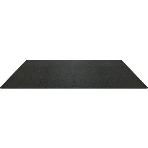 VEVOR EVA-Schaum-Fußmatten, Fitnessstudio-Bodenbelag-Set, 61 x 61 cm, Schwarz & Grau 12-teiliges Rutschfeste Ineinandergreifende Puzzle-Fliesen-Schutzboden Set für den Haushalt, Training, Garage – Bild 8