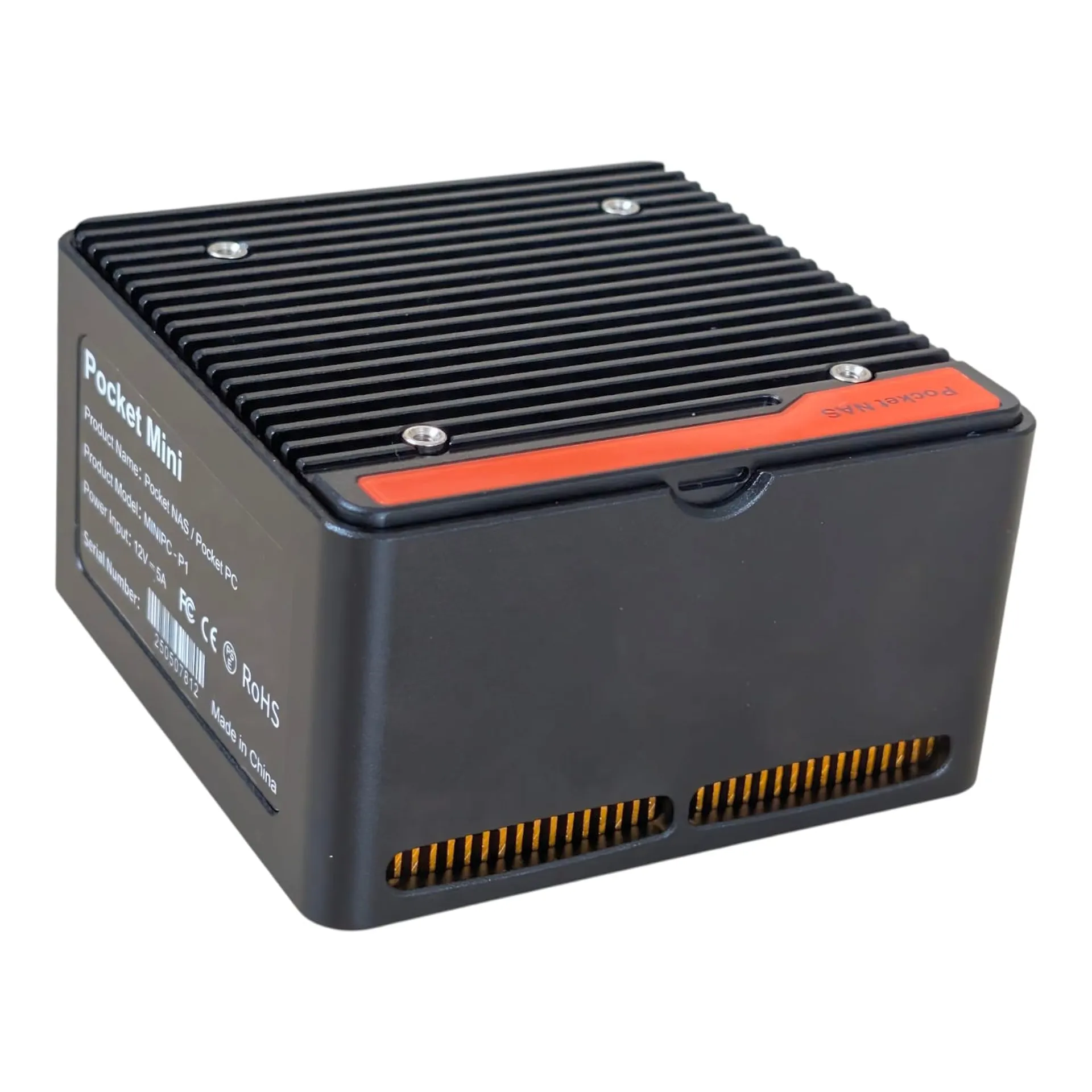 ALLNET Mini PC NAS-N355, 16GB Ram, 256GB SSD, 2x USB 3.2, 2xHD out, 4x M.2 NVME – Bild 3