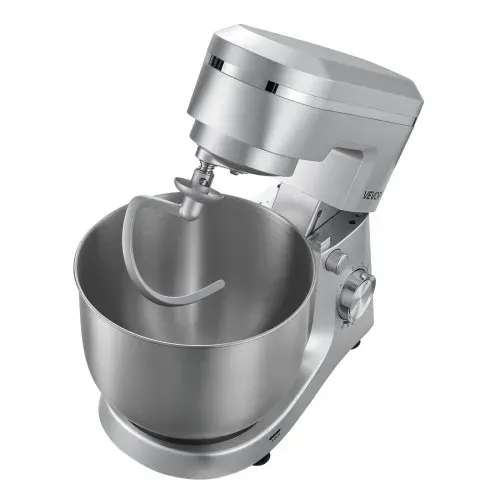 VEVOR Knetmaschine Küchenmaschine zum Backen, 1500 W Teigmaschine mit Edelstahlschüsseln (4,2 + 5,7 L) & Knethaken & Rührbesen & Schneebesen, 10-Gang einstellbare kippbare Rührmaschine Standmixer – Bild 9