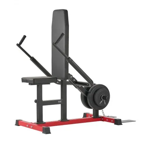 VEVOR Dip-Maschine im Sitzen Trizeps Bizeps Pressemaschine (204 kg belastbar) mit Kabelstange, verstellbarem Sitz & Rückenlehne, Trainingsgerät für Brusttraining Oberkörper-Push-Fitness-Workout – Bild 9