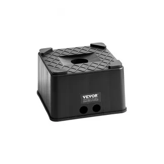 VEVOR Wagenheberblock für Anhänger (152,4 mm hoch Wagenheberblock) Nivellierblock mit 2722 kg Tragkraft, Wohnmobil-Hebeblock für Wohnwagen Anhängerstützblock aus PP (quadratisch) VEVOR Wagenheberblock für Anhänger (152,4 mm hoch Wagenheberblock) Nivellierblock mit 2722 kg Tragkraft, Wohnmobil-Hebeblock für Wohnwagen Anhängerstützblock aus PP (quadratisch)