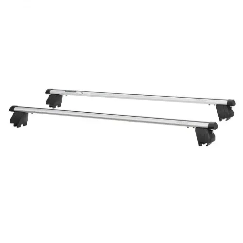 VEVOR 2 x Dachgepäckträger Querträger 90 kg Tragkraft, Abschließbare Dachträger für PKW SUV, Passend für Erhöhte & Bündige Dachreling, 180-1035 mm Relingabstand, für Dachbox Kanu Fahrrad Transportkorb – Bild 10
