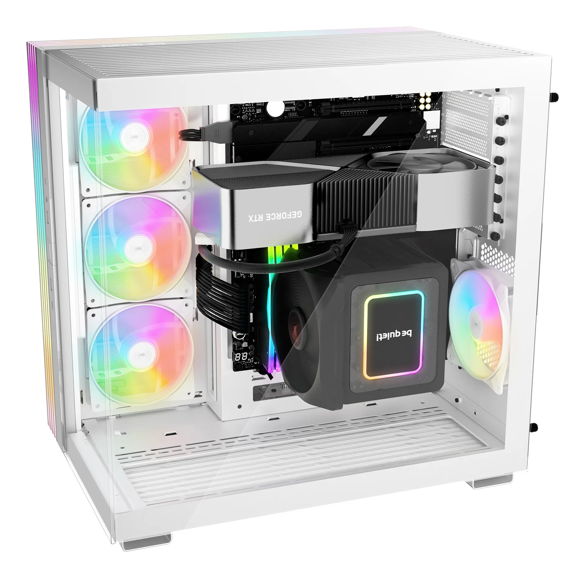 be quiet! LIGHT BASE 600 DX White Midi Tower Weiß – Bild 5
