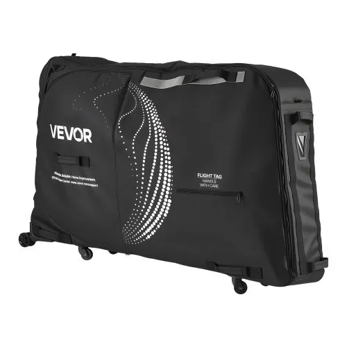 VEVOR Fahrrad Transporttasche, mit TSA-Schloss, Stützplatten, Schutzvorrichtungen & Gabelstabilisierung, Geeignet für Fahrräder mit max. Radstand von 130 cm für Flugreisen & Outdoor-Aktivitäten – Bild 8