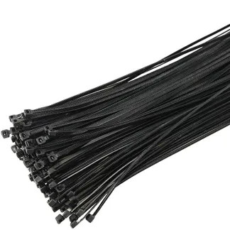 Kabelbinder 300mm x 3,5mm, schwarz 100er Pack, hohe Zugkraft, UV fest Kabelbinder 300mm x 3,5mm, schwarz 100er Pack, hohe Zugkraft, UV fest