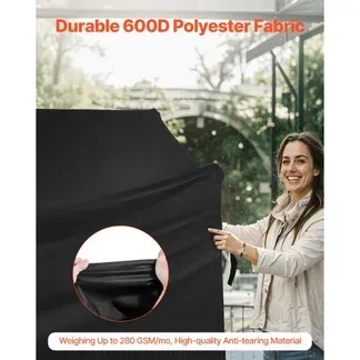 VEVOR Grillabdeckung Abdeckhaube Grillhaube (1473 mm) Abdeckplane für Außengrills, wasserdicht & wetterbeständig, strapazierfähiges 600D-Polyester, einfaches An- und Ausziehen, mit Klettbändern VEVOR Grillabdeckung Abdeckhaube Grillhaube (1473 mm) Abdeckplane für Außengrills, wasserdicht & wetterbeständig, strapazierfähiges 600D-Polyester, einfaches An- und Ausziehen, mit Klettbändern