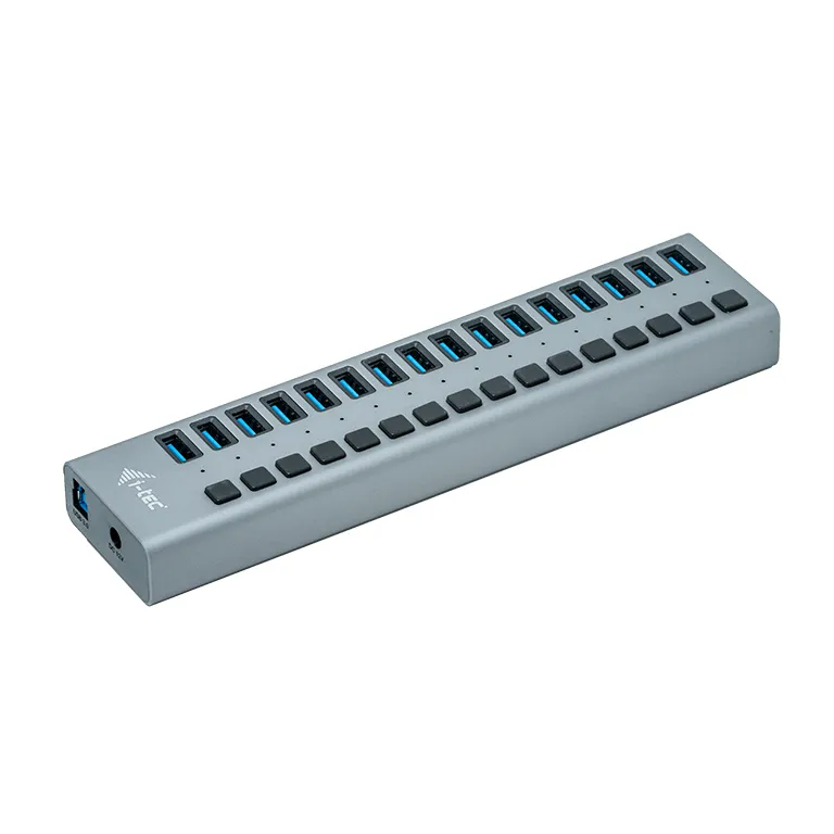 i-tec USB 3.0 Charging HUB 16port + Power Adapter 90 W – Bild 2