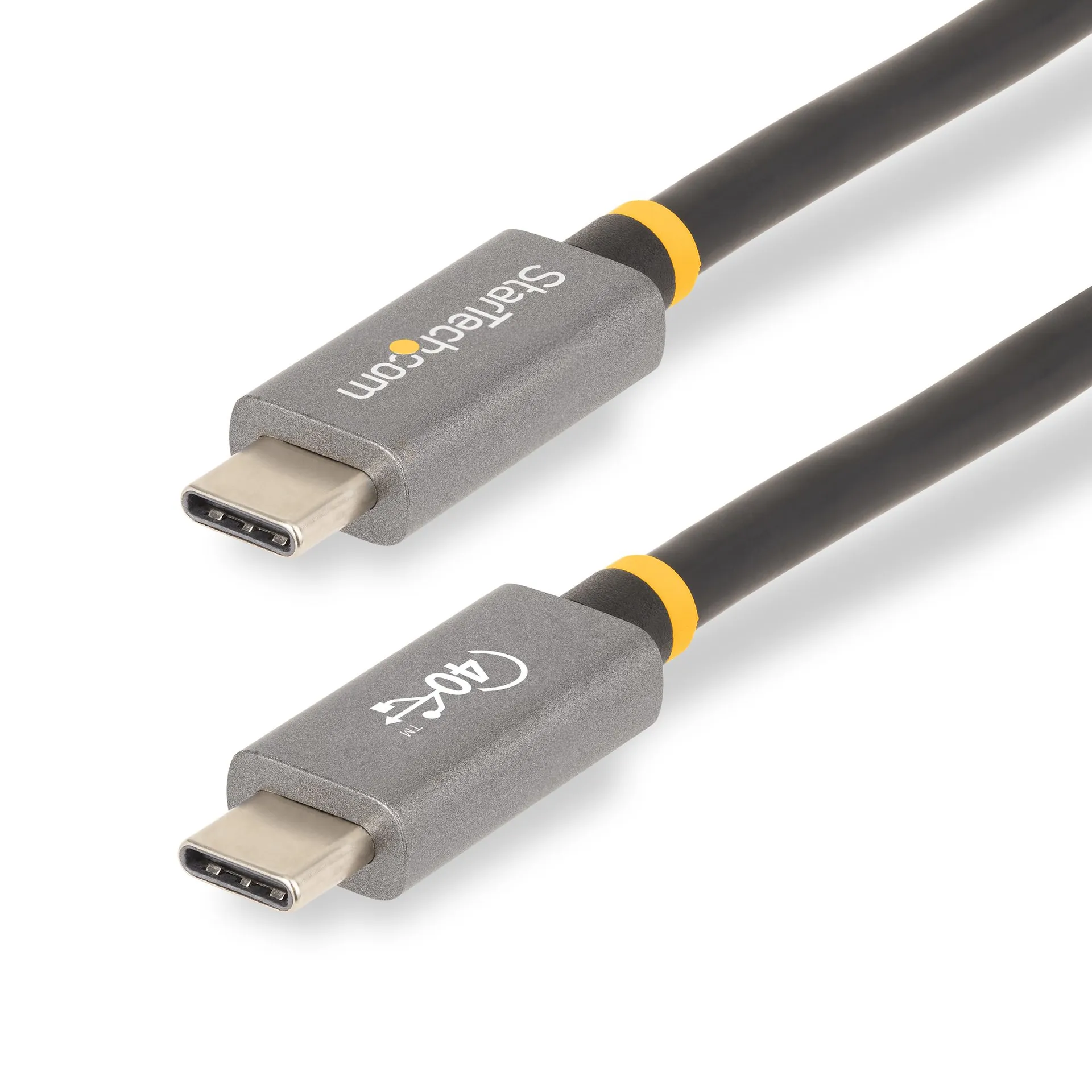 StarTech.com 1m USB4 Kabel 40Gbps, 100W (5A) Power Delivery, 8K 120Hz/4K 240Hz DP Alt Mode, USB-IF zertifiziertes USB-C Daten/Monitorkabel, Thunderbolt Kompatibel StarTech.com 1m USB4 Kabel 40Gbps, 100W (5A) Power Delivery, 8K 120Hz/4K 240Hz DP Alt Mode, USB-IF zertifiziertes USB-C Daten/Monitorkabel, Thunderbolt Kompatibel