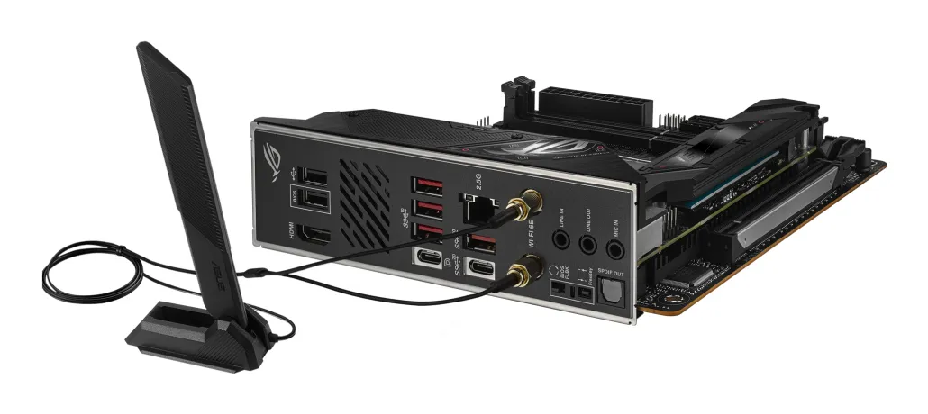 ASUS ROG STRIX B650E-I GAMING WIFI AMD B650 Sockel AM5 mini ITX – Bild 2