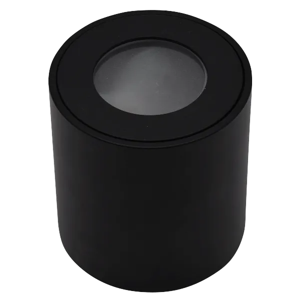 Aufbaurahmen McShine “KL-84“ schwarz, ØxH 80x84mm, IP44, für z.B. GU10 Aufbaurahmen McShine “KL-84“ schwarz, ØxH 80x84mm, IP44, für z.B. GU10