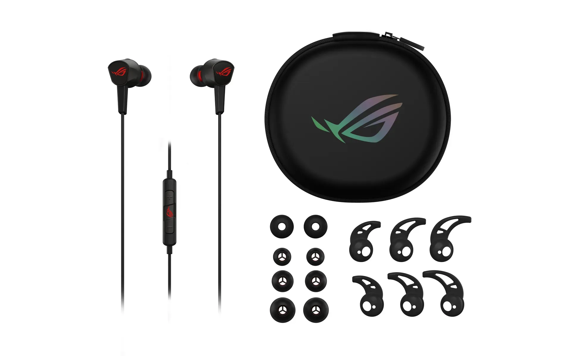 ASUS ROG Cetra Core II Kopfhörer Kabelgebunden im Ohr Gaming Schwarz – Bild 3