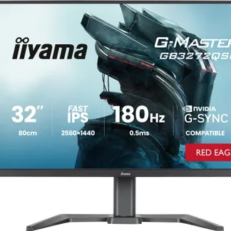 iiyama G-MASTER GB3272QSU-B1 Computerbildschirm 80 cm (31.5″) 2560 x 1440 Pixel Quad HD LED Schwarz iiyama G-MASTER GB3272QSU-B1 Computerbildschirm 80 cm (31.5″) 2560 x 1440 Pixel Quad HD LED Schwarz