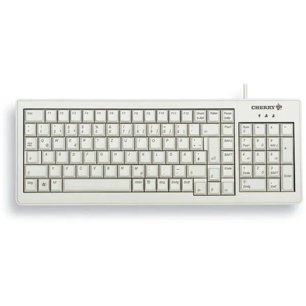 CHERRY XS Tastatur Haus USB QWERTZ Deutsch Grau – Bild 2