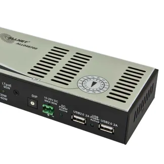 ALLNET ALL048700 / Splitter HPoE 90W 10-25V 2x USB 2.0 je 10 ALLNET ALL048700 / Splitter HPoE 90W 10-25V 2x USB 2.0 je 10