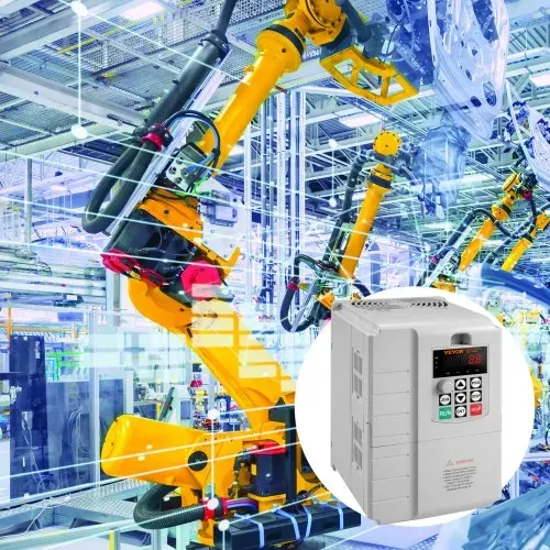 VEVOR Frequenzumrichter, Frequenzumwandler, Inverter, VFD, 7,5 kW, 34 A, 10 PS, 1-phasiger 220-V-Eingang auf 3-phasigen 220-V-Ausgang, zur Drehzahlregelung von dreiphasigen Motoren – Bild 7