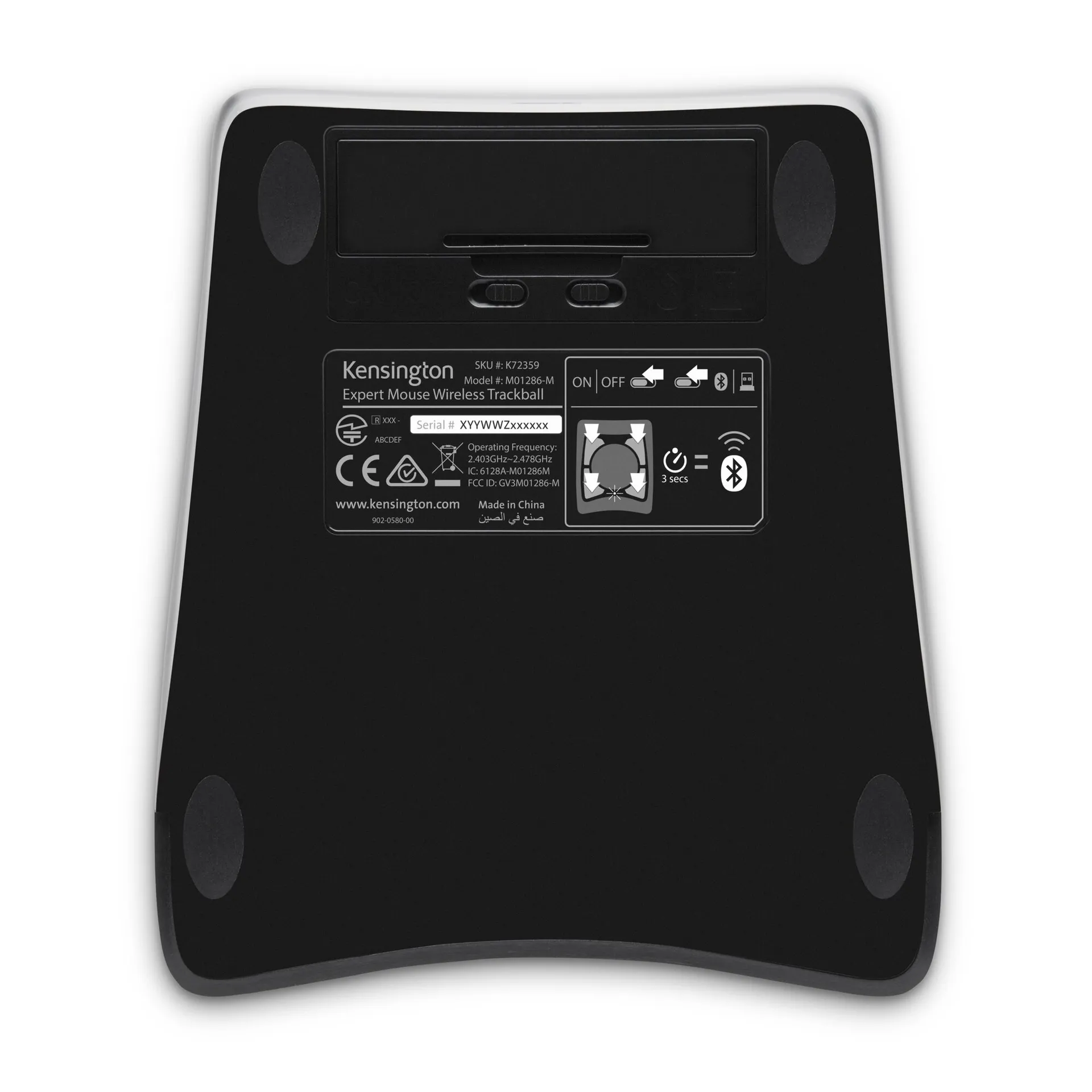 Kensington Kabelloser Expert Mouse-Trackball – Bild 2
