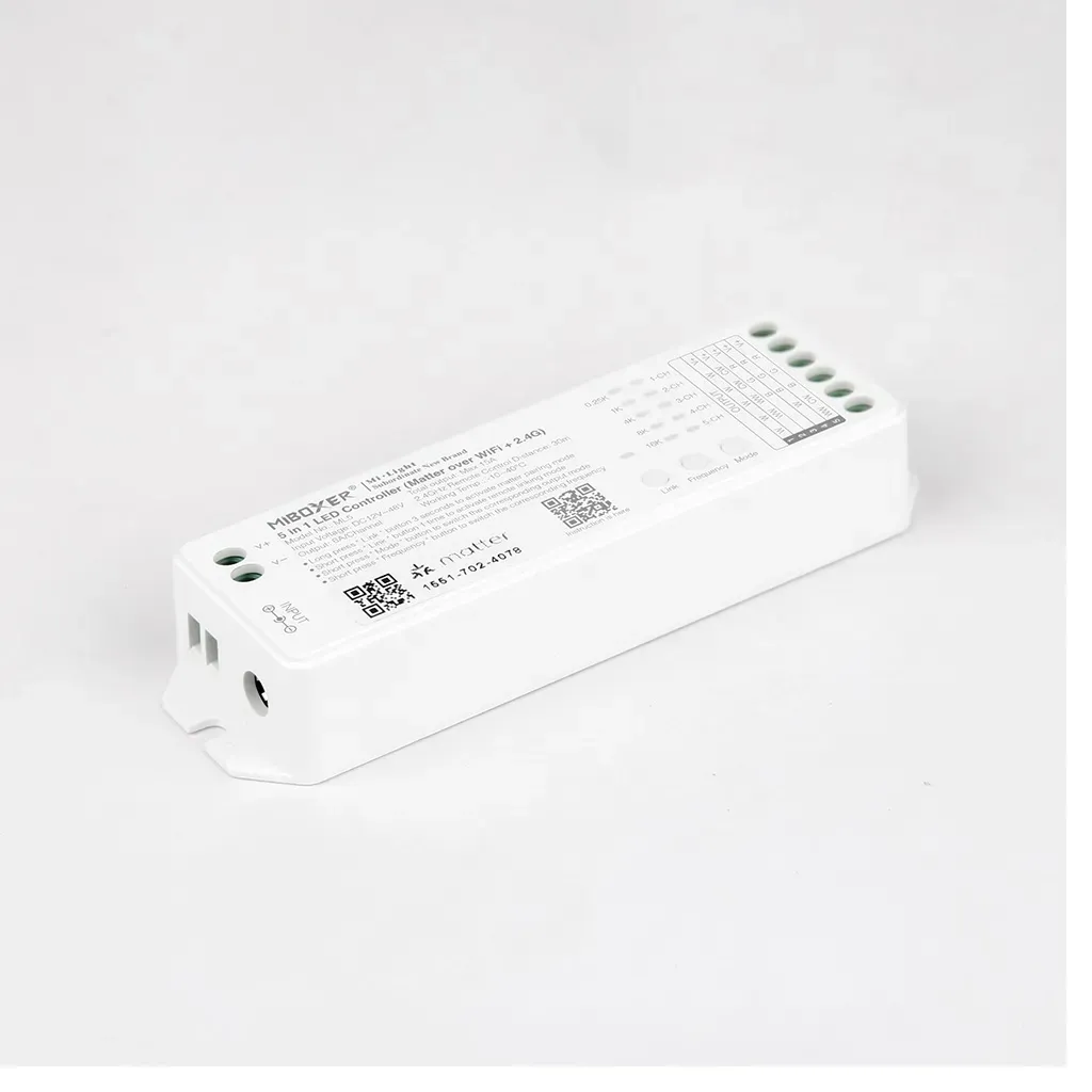 MiBoxer ML5 LED Controller 5in1 RGB-WW (RGB-CCT) DC12~24V Matter Over WiFi + 2.4G – Bild 3