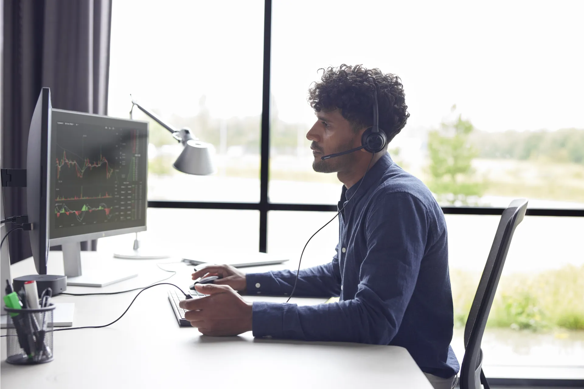 HP Poly EncorePro 310 Monaural USB-A Headset TAA – Bild 2