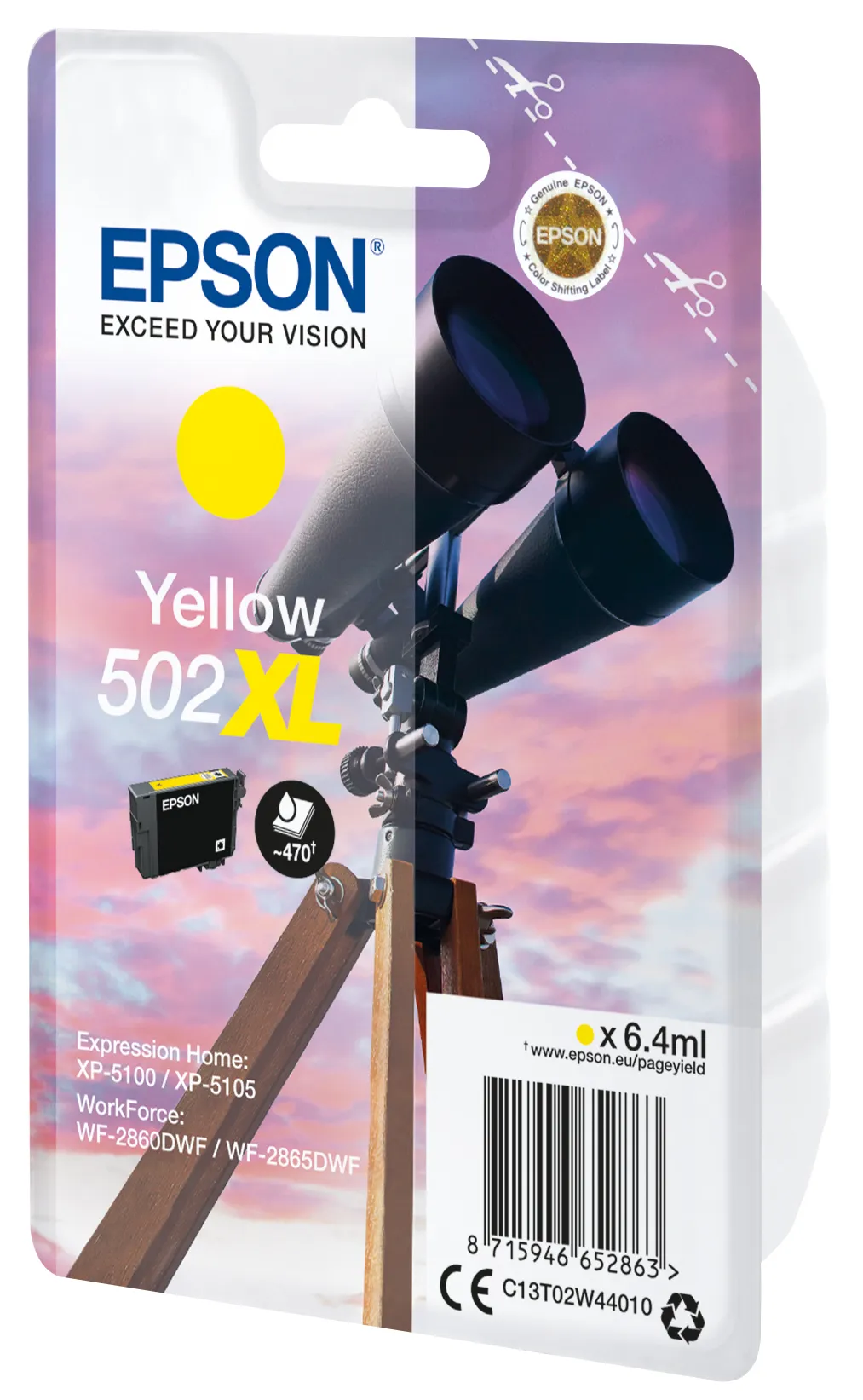 Epson Singlepack Yellow 502XL Ink – Bild 2