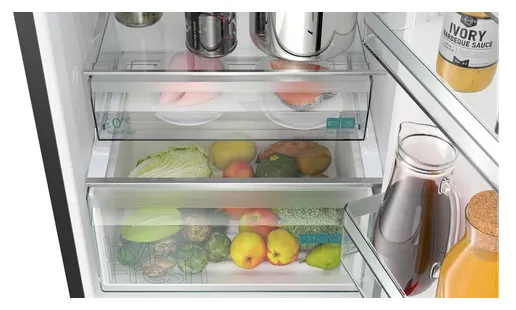 Siemens iQ300 KG39NXXCF Kühl- und Gefrierkombination Freistehend 363 l C Schwarz – Bild 6