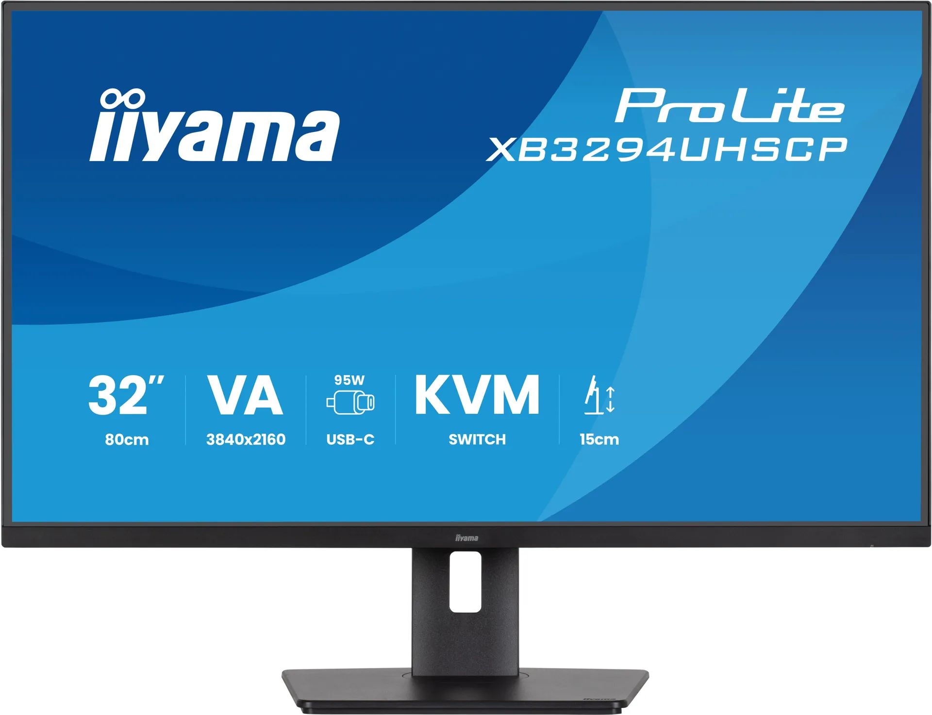 iiyama ProLite 32″ (80cm) 4K-VA-Panel mit USB-C (95 W), KVM-Switch und PiP/PbP iiyama ProLite 32″ (80cm) 4K-VA-Panel mit USB-C (95 W), KVM-Switch und PiP/PbP