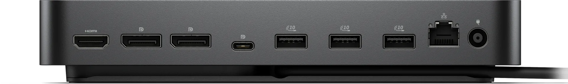 DELL WD25 Kabelgebunden USB 3.2 Gen 2 (3.1 Gen 2) Type-C Schwarz – Bild 2