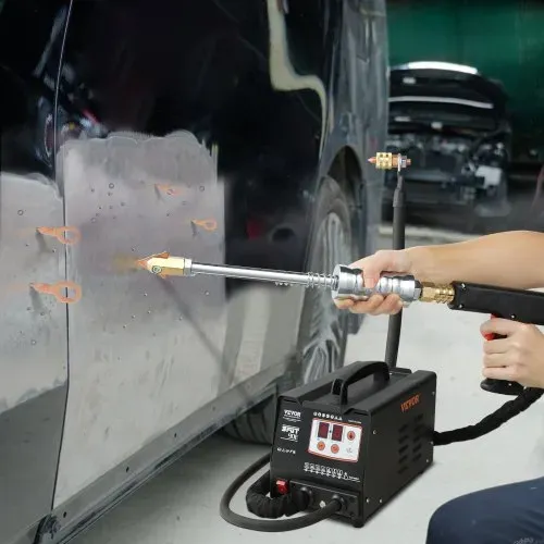 VEVOR 220V Karosserie Ausbeulspotter 3 KW Automatisches Induktionsschweißen Ausbeulspotter Werkzeug 3500A Dent Puller Punktschweißgerät – Bild 7
