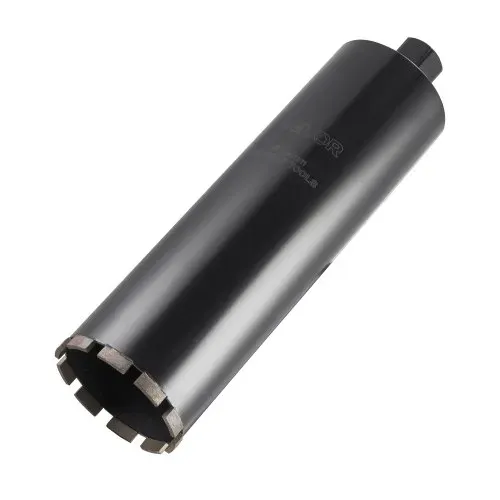 VEVOR Kernbohrer Bohrkrone φ 114 mm 356 mm Bohrtiefe, 1-1/4 Zoll-7 Innengewinde, Hochpräzisions-Schweißtechnologie, Nass-Diamantkernbohrer Kernlochbohrer für Stahlbeton Ziegel Mauerwerk – Bild 10