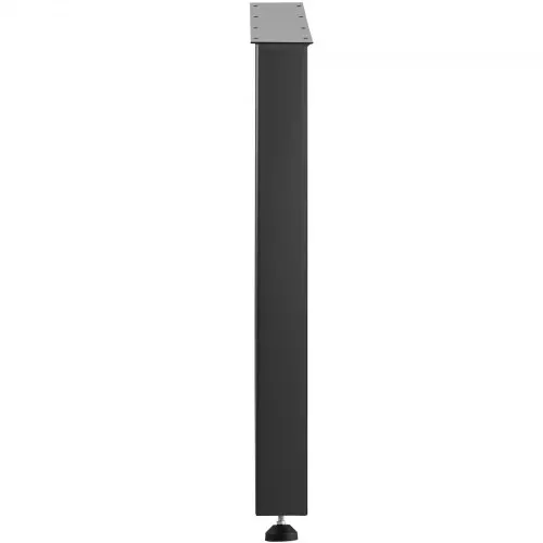 VEVOR Tischkufen Schwarz Pulverbeschichtet 600 mm x 720 mm, Tischkufen Metall mit 1000 kg Tragfähigkeit, Tischbeine Quadratisch, Tischgestell mit Vorgebohrten Löchern, für Couchtische, Sofas – Bild 8
