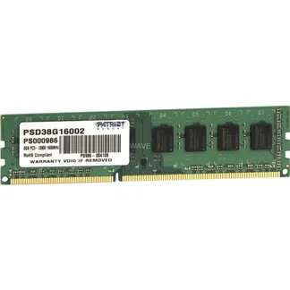 DIMM 8 GB DDR3-1600 , Arbeitsspeicher DIMM 8 GB DDR3-1600 , Arbeitsspeicher