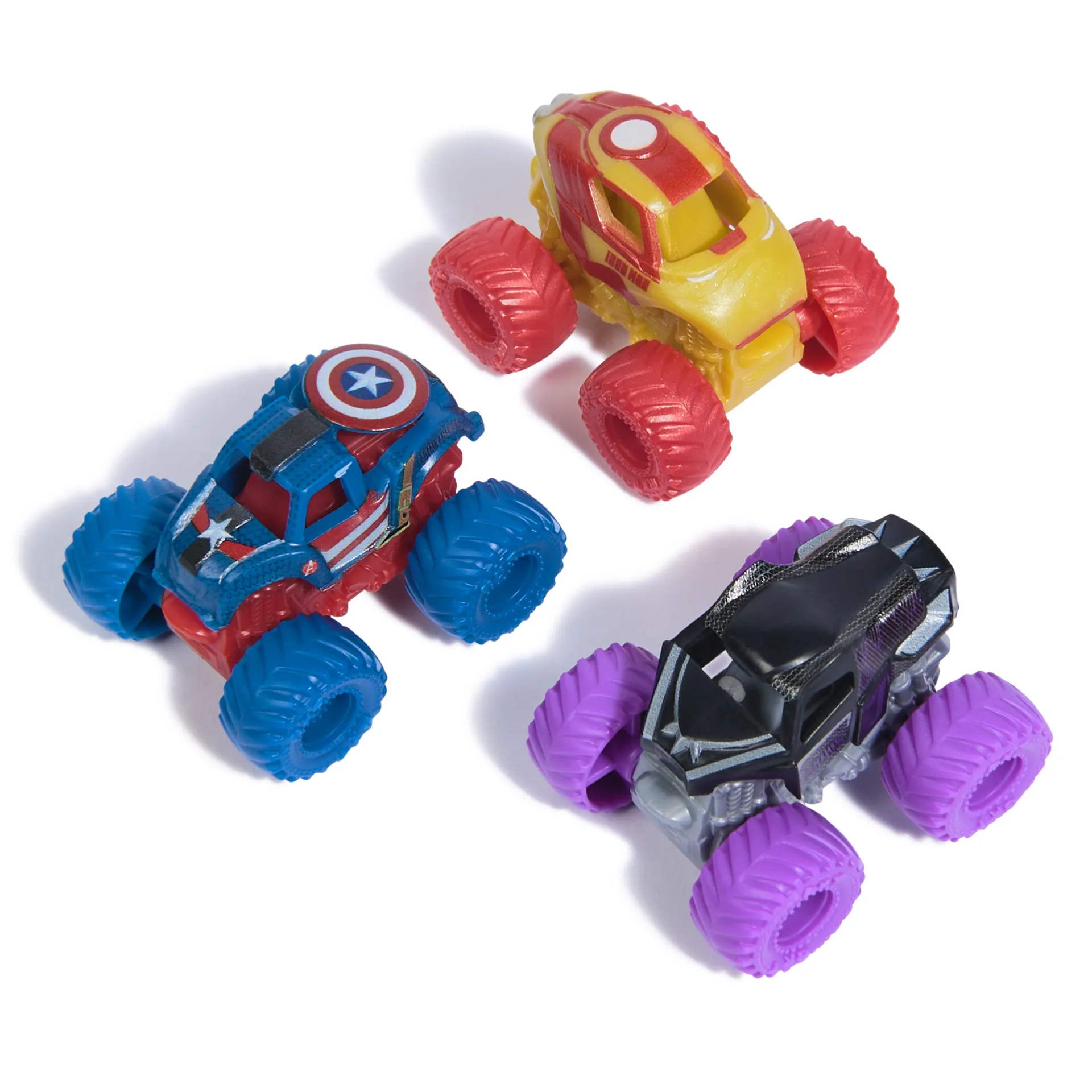 Monster Jam Marvel - Mini-Truck 3er-Set – Bild 2