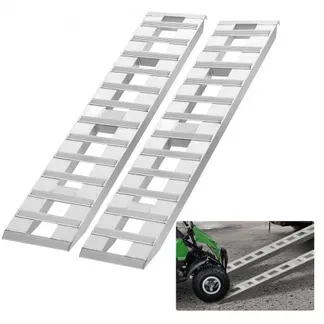 VEVOR Auffahrrampe, Verladerampe, Autorampe 2721,6 kg, breite Verladeschiene, Auto Laderampe 183 x 38 cm, 2 Stk. Rampen, für Motorrad, Anhänger, ATV, UTV, Gartentraktor, Rasenmäher, Dirtbike usw. VEVOR Auffahrrampe, Verladerampe, Autorampe 2721,6 kg, breite Verladeschiene, Auto Laderampe 183 x 38 cm, 2 Stk. Rampen, für Motorrad, Anhänger, ATV, UTV, Gartentraktor, Rasenmäher, Dirtbike usw.