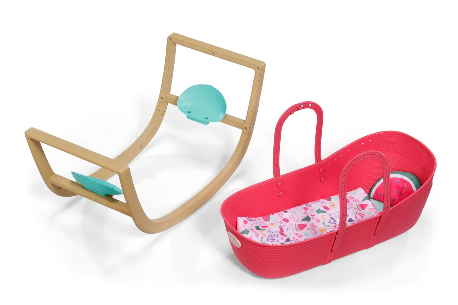 BABY born 3 in 1 Pinplay Bassinet Puppenbett/Kinderbett – Bild 2