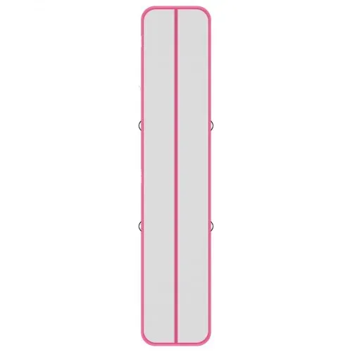 VEVOR Aufblasbare Gymnastikmatte 500x100x10 cm Airtrack-Turnmatte für Training, Wettkampfsport & Yoga, mit Rutschfester Oberfläche, 600-W-Elektroluftpumpe, Reparaturflicken, Düsen & Tasche, Pink – Bild 10