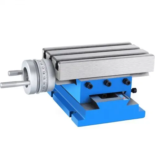 VEVOR MX-75 multifunktions Fräs-Arbeitstisch 185 x 100 mm Fräsen Arbeitstisch X 80 mm Y 75 mm Kreuztisch Tischbohrmaschine für Bohr- und Fräsmaschinen (MX-75) – Bild 8