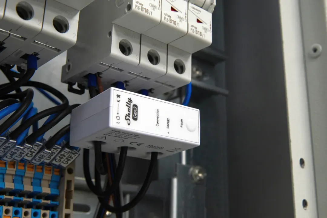 Shelly · Hutschiene · "3EM-63W Gen3" · Stromzähler – Bild 5
