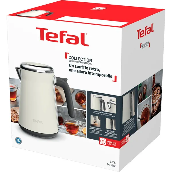 Tefal Collection KI666AE0 Wasserkocher 1,7 l 2400 W Elfenbein – Bild 12