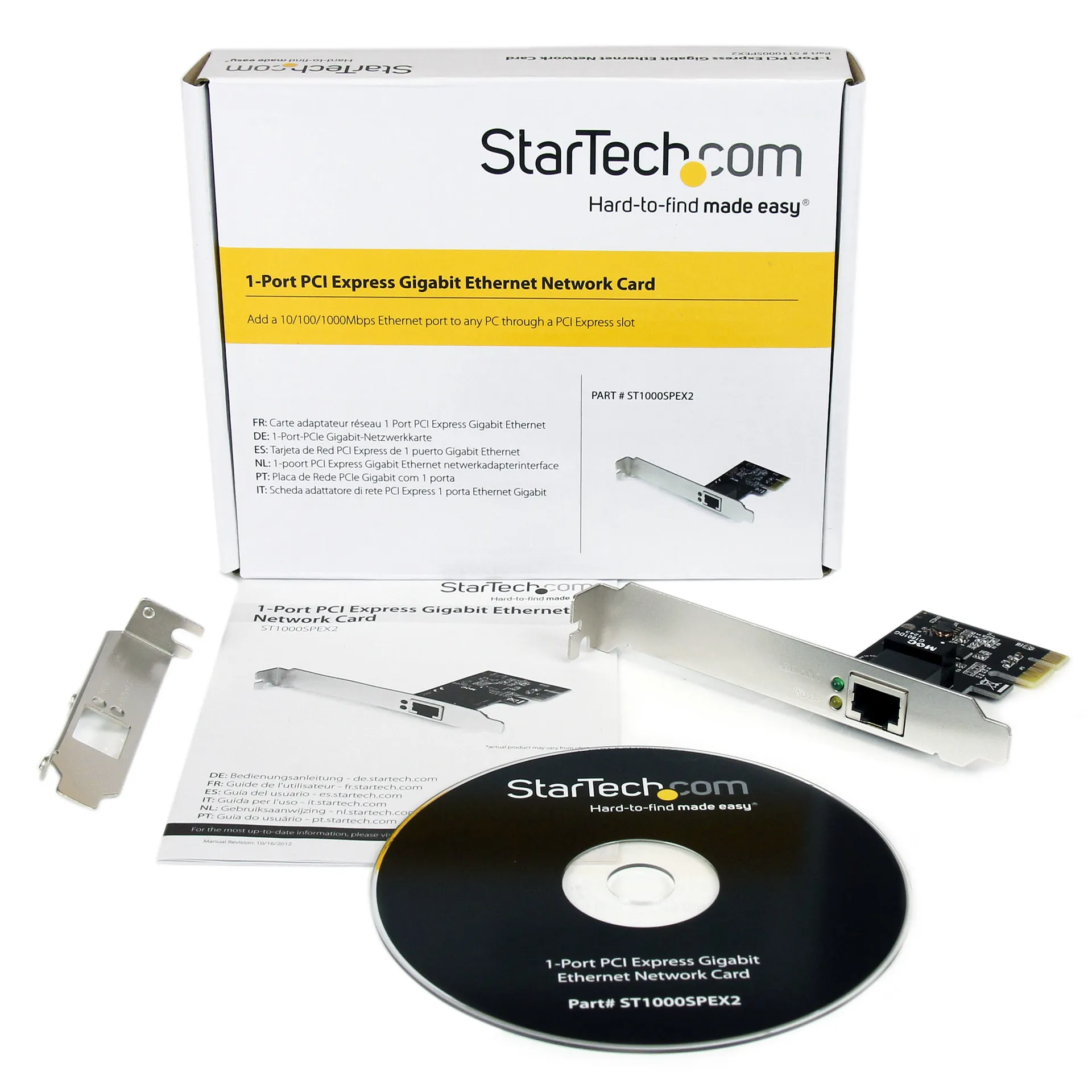 StarTech.com PCI Express Gigabit Ethernet Netzwerkkarte - PCIe Server NIC Netzwerkadapter – Bild 5