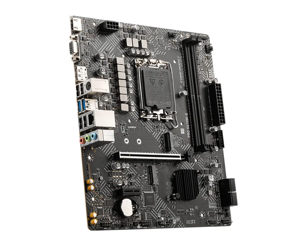 MSI PRO H610M-G Motherboard Intel H610 LGA 1700 micro ATX – Bild 4