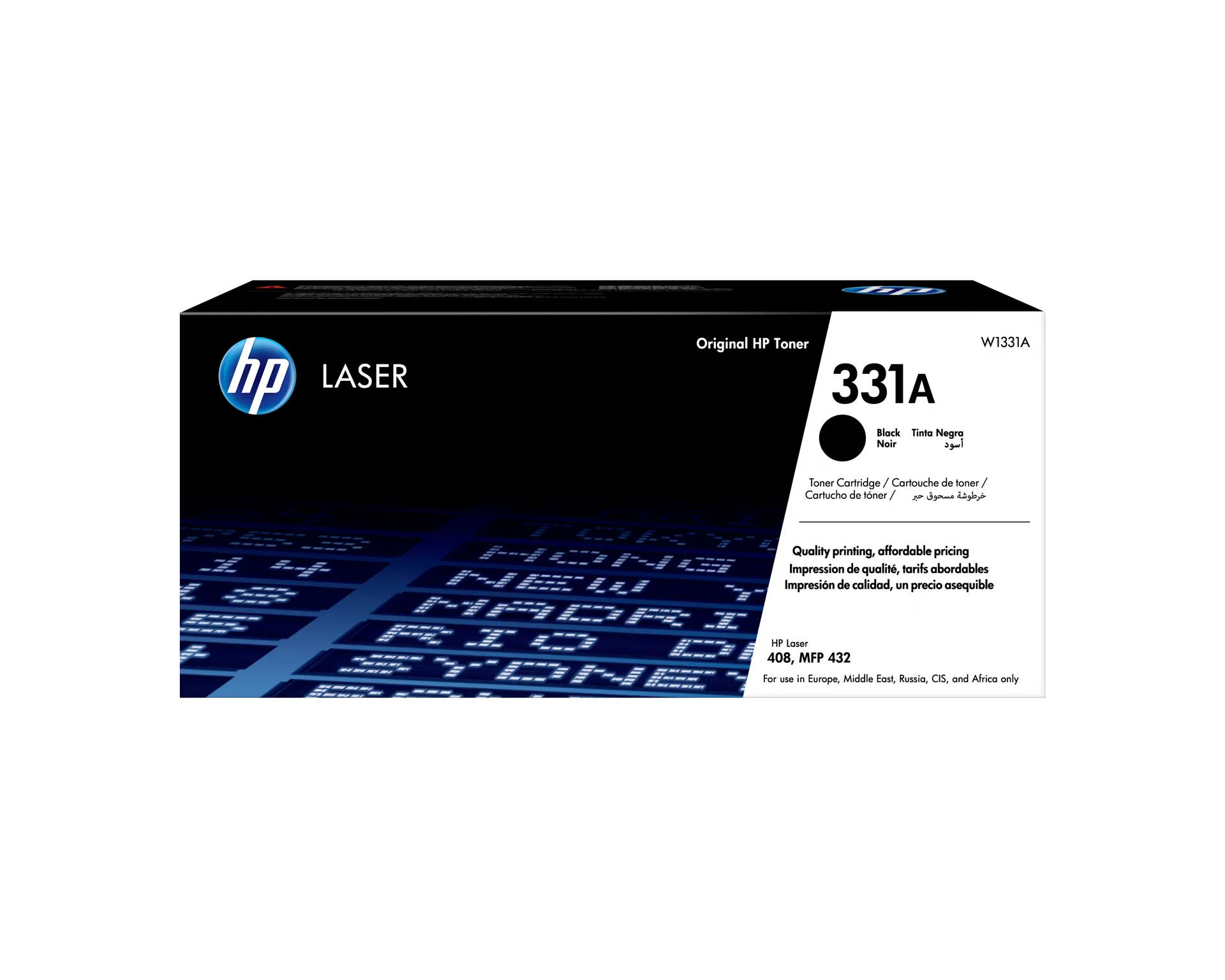 HP 331A Schwarz Original Laser Tonerkartusche HP 331A Schwarz Original Laser Tonerkartusche