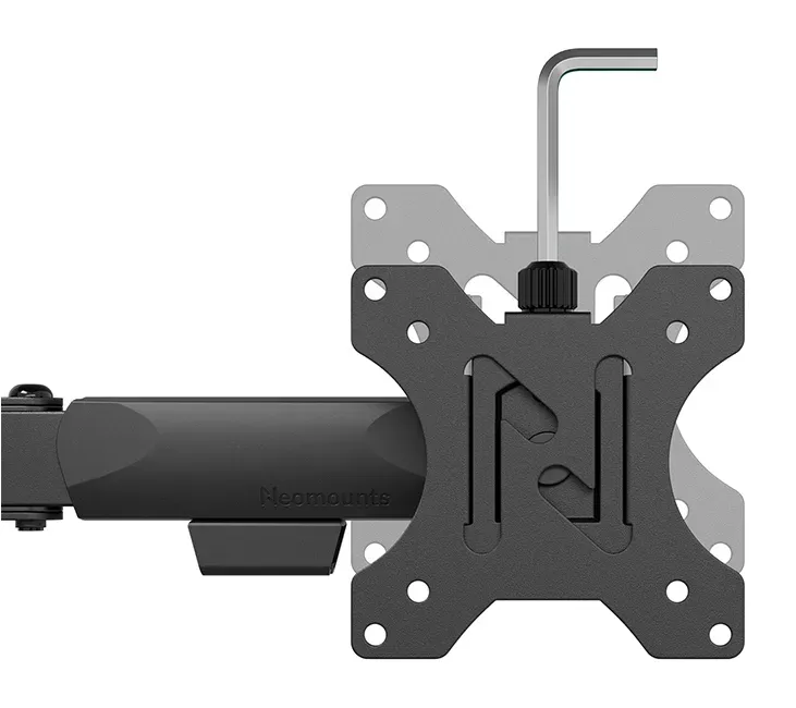 Neomounts DS60-600BL3 Monitorarm 10-27" - Quick Fix - 180°-Stopp – Bild 7
