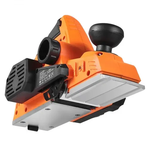 VEVOR Elektrohobel, 82 mm Schnittbreite, 900 W, 14500 U/min, Handhobel für Holz, mit einstellbarer Schnitttiefe, 2 Klingen, für Holzbearbeitung, Holzfasen, Heimwerkerarbeiten, Hobelmaschine – Bild 9