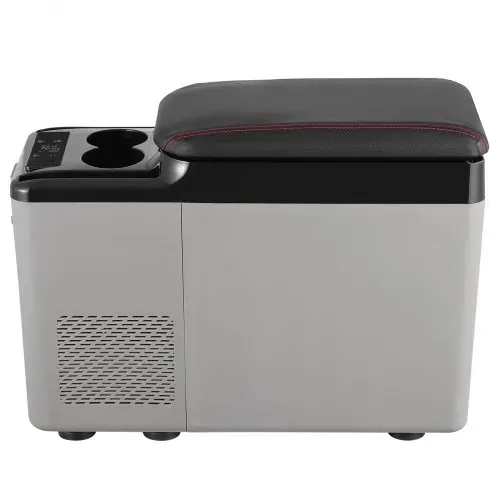VEVOR Autokühlschrank, 12-Volt-Kühlschrank für die Armlehne des Autos, tragbarer Gefrierschrank mit einer Zone, 15 l, einstellbarer Bereich von -20 °C bis 20 °C, 12/24 V Gleichstrom und 100–240 V Wechselstrom, Kompressorkühler für den Außenbereich, Camping – Bild 9
