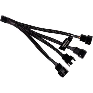 Y-Kabelsplitter 4-Pin auf 4x 4-Pin PWM, 15cm Y-Kabelsplitter 4-Pin auf 4x 4-Pin PWM, 15cm